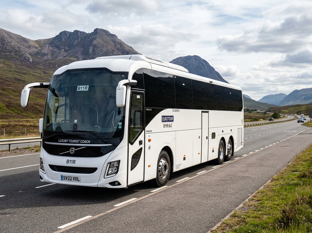 50 Seater Volvo Bus Harsha Tours